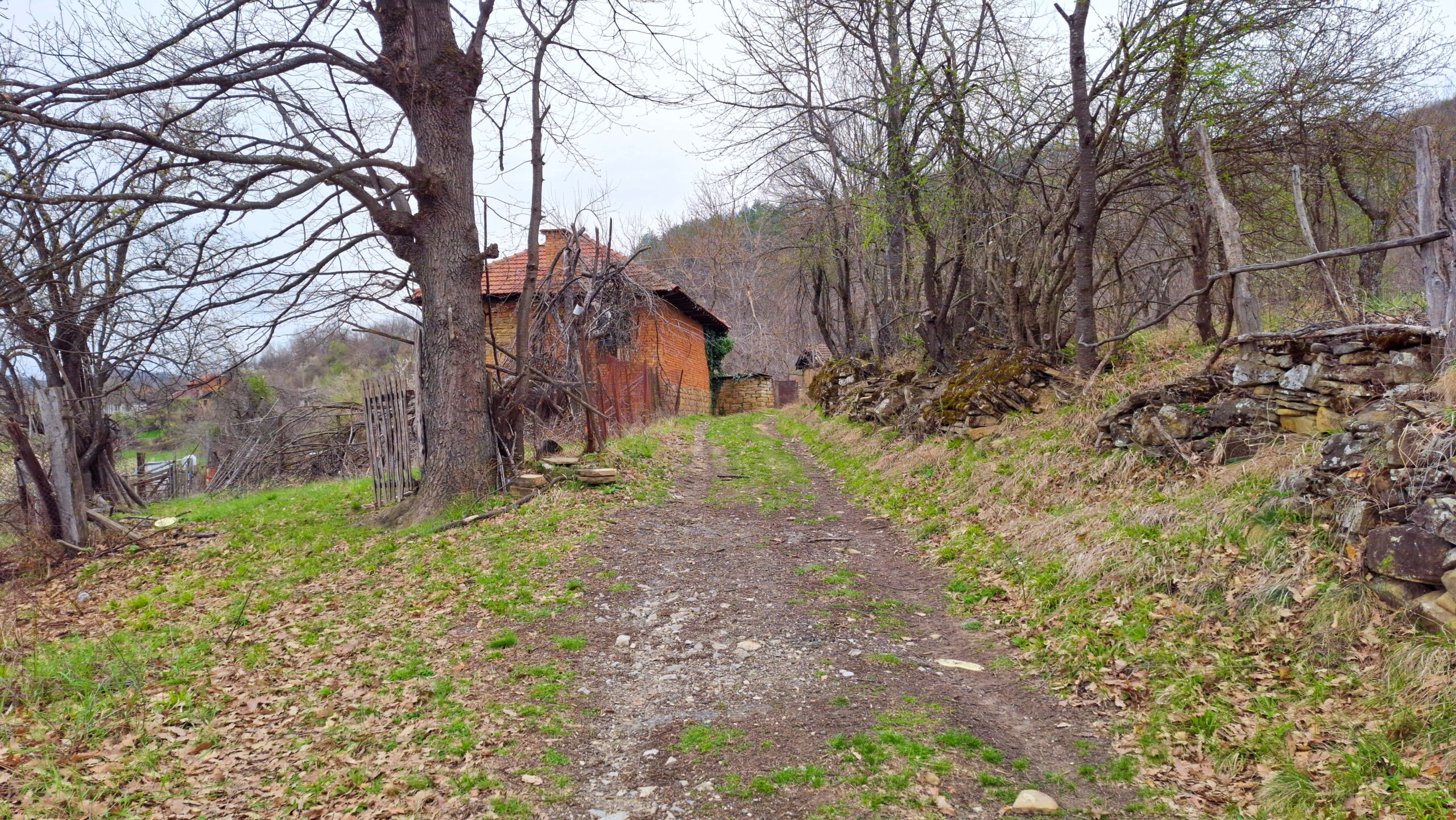 Влизане в Горни Драгойча от изток