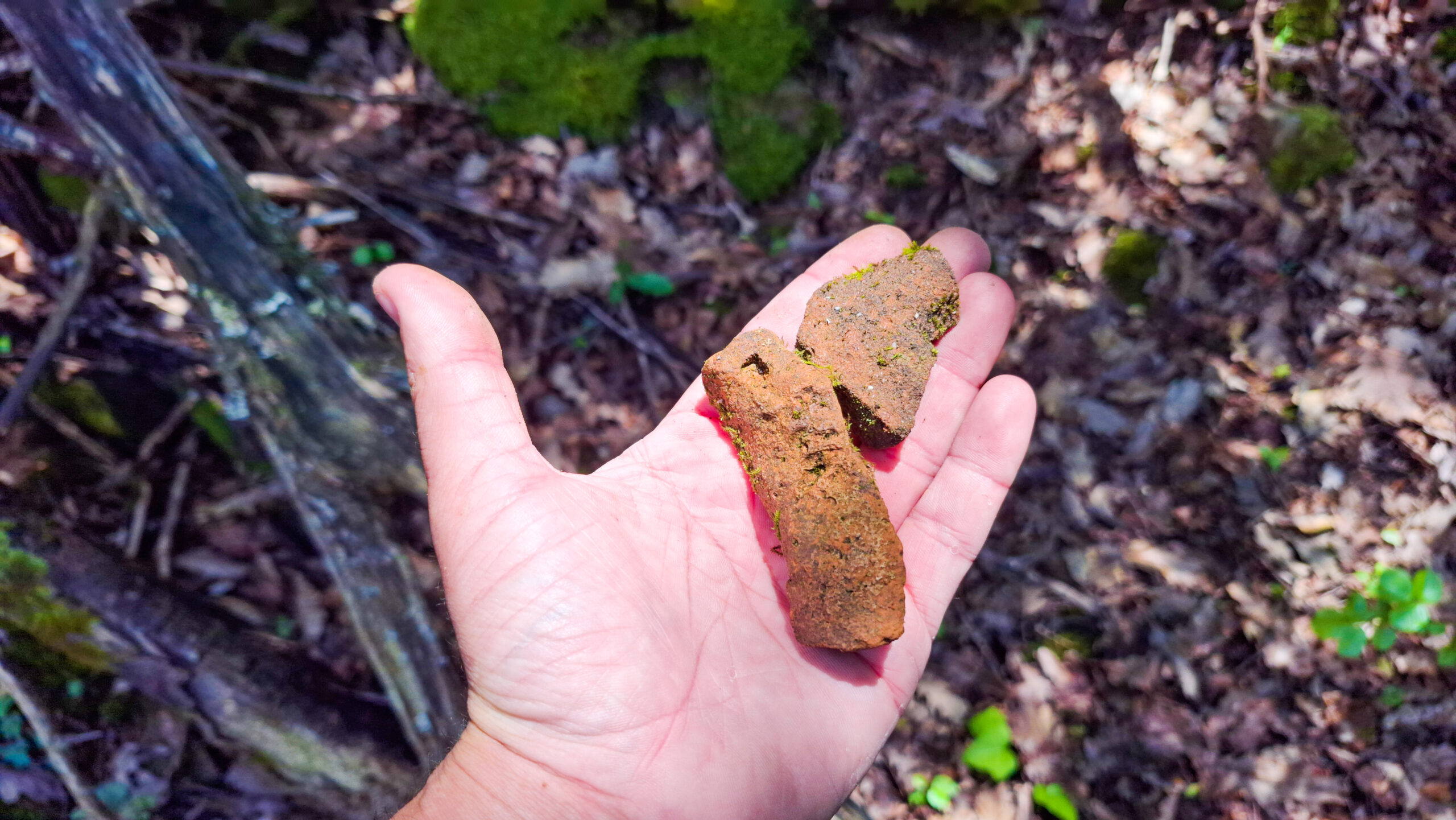Червена керамика, открита на крепост Липово градище